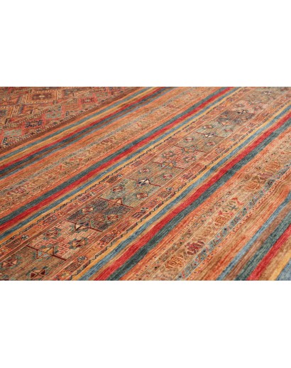 Tappeto Samarkand Pakistan marrone bianco 302x415