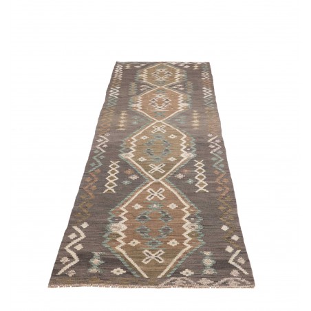 Tappeto Kilim Afghanistan bianco 79x304