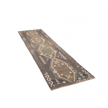 Tappeto Kilim Afghanistan bianco 79x304