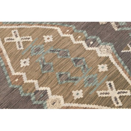 Tappeto Kilim Afghanistan bianco 79x304
