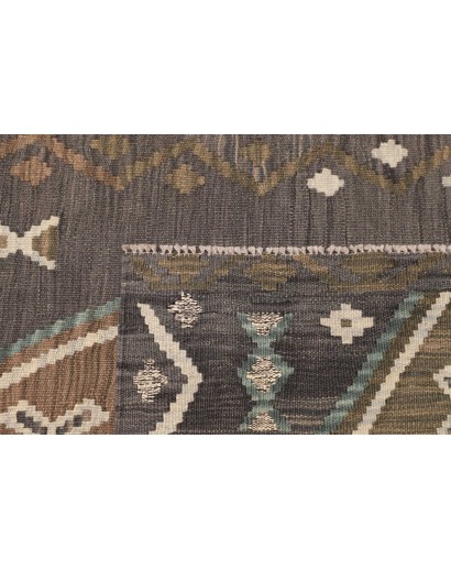 Tappeto Kilim Afghanistan bianco 79x304