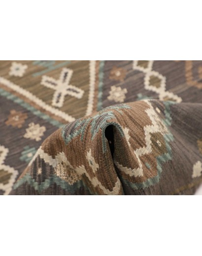 Tappeto Kilim Afghanistan bianco 79x304