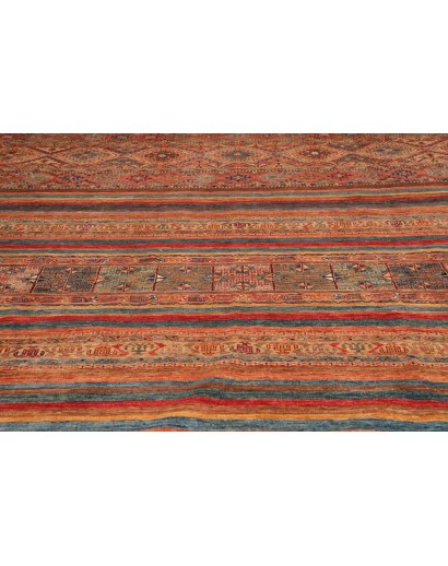 Tappeto Samarkand Pakistan marrone bianco 302x415