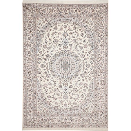 Tappeto Nain 6La Persia bianco grigio 256x372