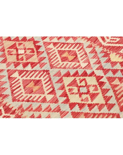 Tappeto Kilim Afghanistan giallo rosso 76x295