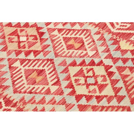 Tappeto Kilim Afghanistan giallo rosso 76x295