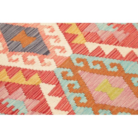 Tappeto Kilim Afghanistan marrone bianco 78x242