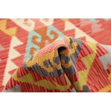 Tappeto Kilim Afghanistan marrone bianco 78x242