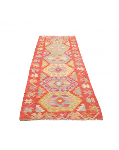 Tappeto Kilim Afghanistan marrone beige 87x297