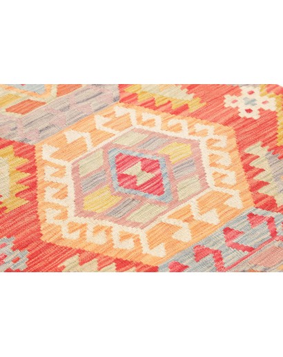 Tappeto Kilim Afghanistan marrone beige 87x297