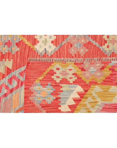 Tappeto Kilim Afghanistan marrone beige 87x297