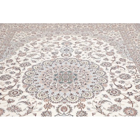 Tappeto Nain 6La Persia bianco grigio 256x372