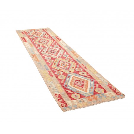 Tappeto Kilim Afghanistan marrone rosso 78x282