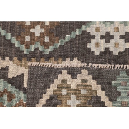 Tappeto Kilim Afghanistan azzurro beige 82x288