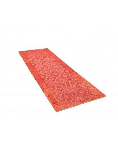 Tappeto Kilim Afghanistan rosso 85x241