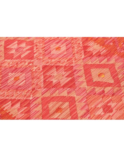 Tappeto Kilim Afghanistan rosso 85x241