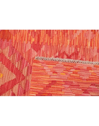 Tappeto Kilim Afghanistan rosso 85x241