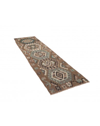 Tappeto Kilim Afghanistan bianco 81x297