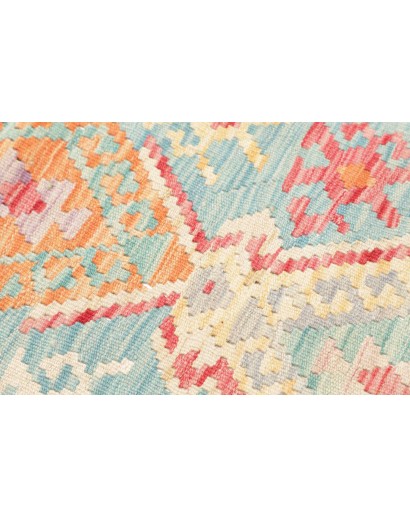 Tappeto Kilim Afghanistan beige rosso 53x241