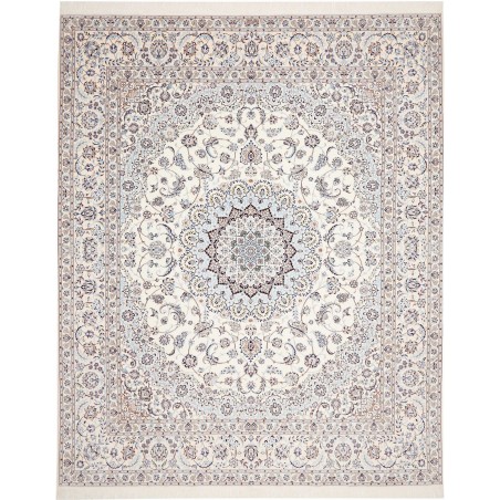 Tappeto Nain 6La Persia bianco grigio 256x312