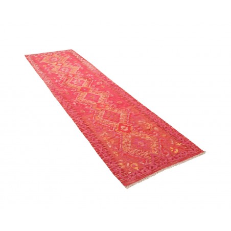Tappeto Kilim Afghanistan rosso 77x287