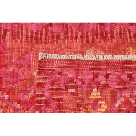 Tappeto Kilim Afghanistan rosso 77x287