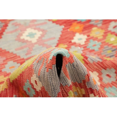 Tappeto Kilim Afghanistan arancione 87x238