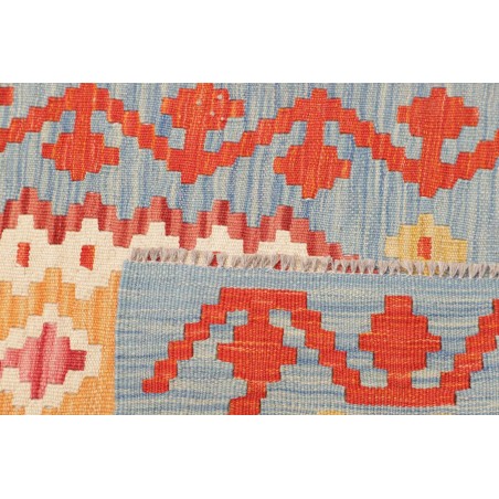 Tappeto Kilim Afghanistan marrone rosso 73x251