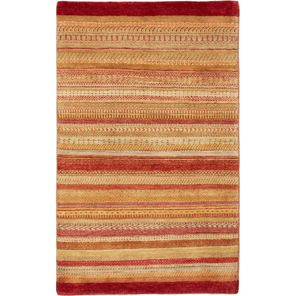 Tappeto Royal Gabbeh Pakistan arancione marrone 93x153 Tappeto Royal Gabbeh Pakistan arancione marrone 93x153