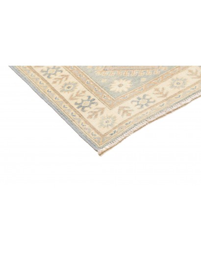 Tappeto Kazak Afghanistan bianco 88x352