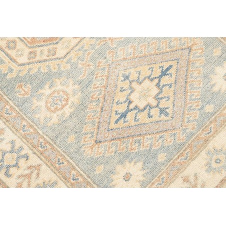 Tappeto Kazak Afghanistan bianco 88x352