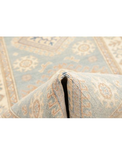 Tappeto Kazak Afghanistan bianco 88x352