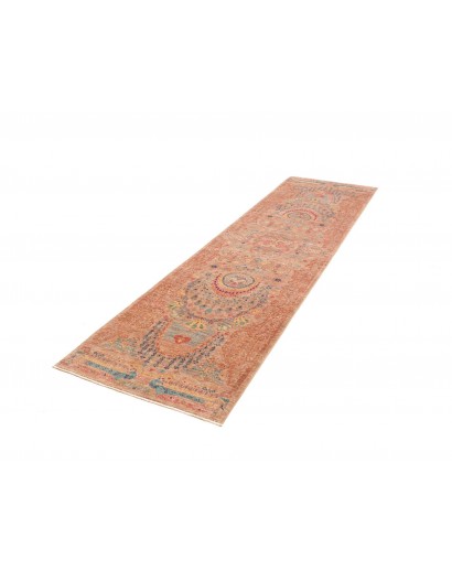 Tappeto Shahi Fine Pakistan marrone grigio 80x296