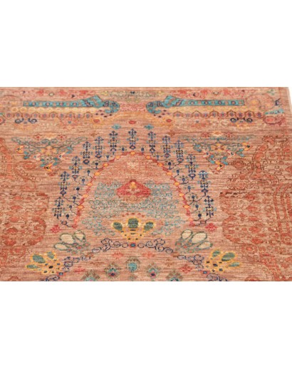 Tappeto Shahi Fine Pakistan marrone grigio 80x296