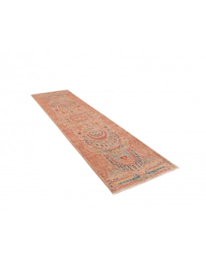 Tappeto Shahi Fine Pakistan marrone grigio 78x296