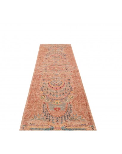 Tappeto Shahi Fine Pakistan marrone grigio 78x296
