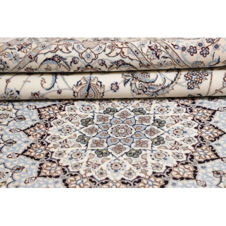 Tappeto Nain 6La Persia bianco grigio 256x312