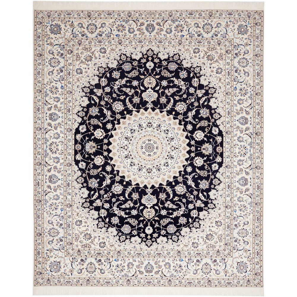 Tappeto Nain 6La Persia blu 259x316
