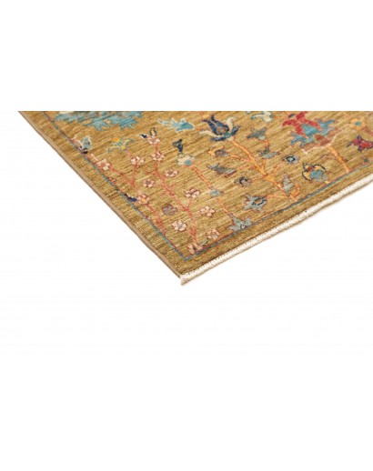 Tappeto Shahi Fine Pakistan marrone bianco 81x299