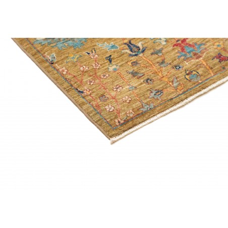 Tappeto Shahi Fine Pakistan marrone bianco 81x299