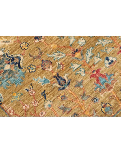 Tappeto Shahi Fine Pakistan marrone bianco 81x299