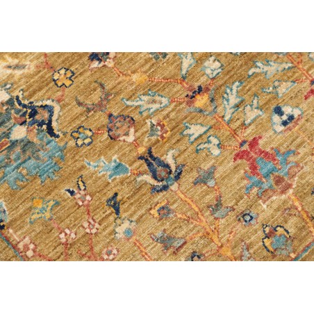 Tappeto Shahi Fine Pakistan marrone bianco 81x299
