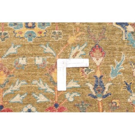 Tappeto Shahi Fine Pakistan marrone bianco 81x299
