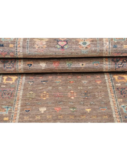 Tappeto Rubin Pakistan marrone bianco 80x294
