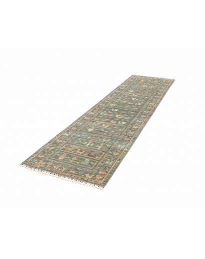 Tappeto Rubin Pakistan bianco marrone 78x297
