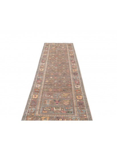 Tappeto Rubin Pakistan marrone bianco 82x294