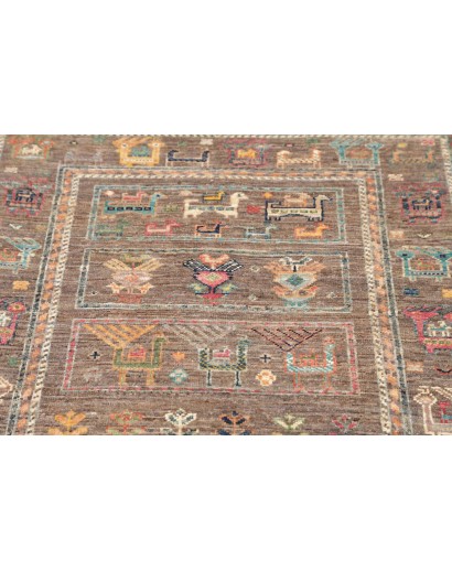 Tappeto Rubin Pakistan marrone bianco 82x294