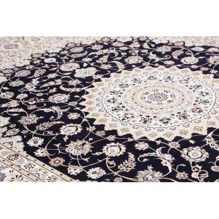 Tappeto Nain 6La Persia blu 259x316