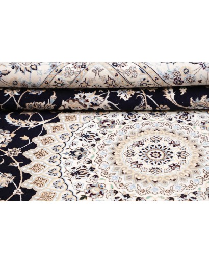 Tappeto Nain 6La Persia blu 259x316
