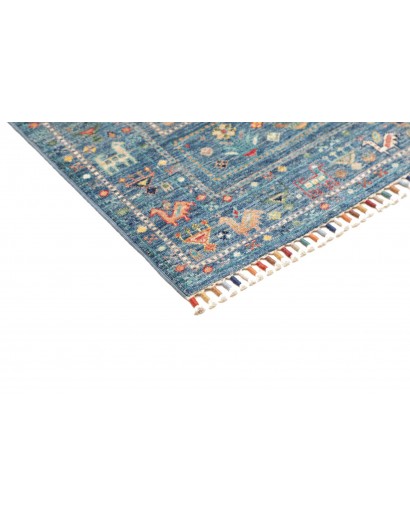Tappeto Rubin Pakistan grigio bianco 78x302